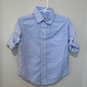 Janie and Jack boys 2T button down shirt